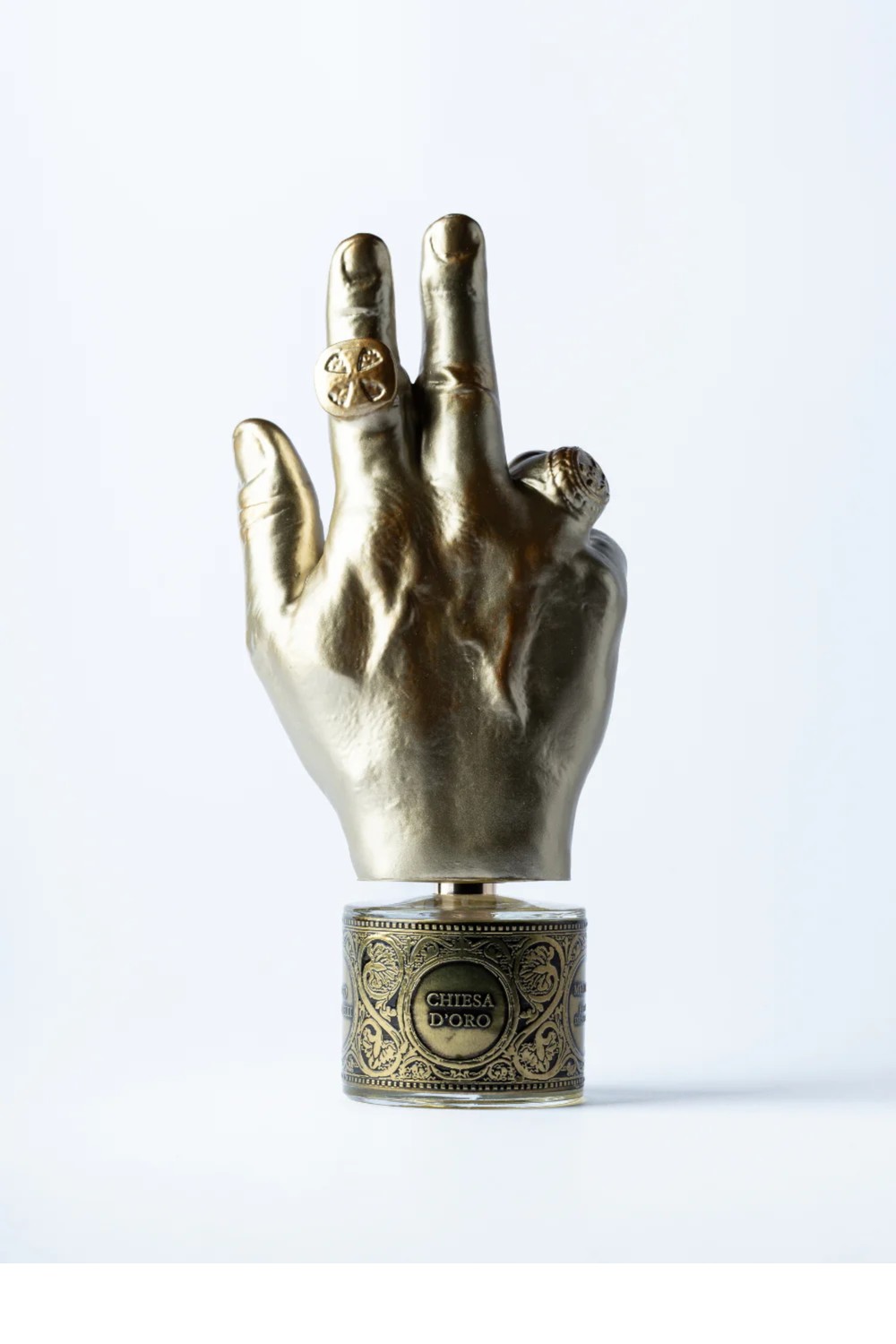 Flacon Filippo Sorcinelli Chiesa d'oro extrait de parfum, collection MEMENTO