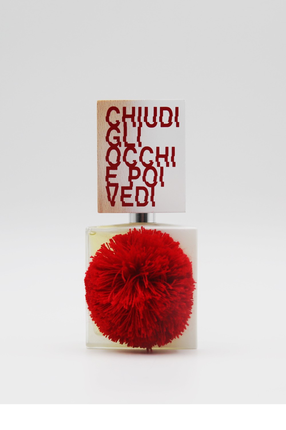 Flacon Filippo Sorcinelli Chiudi gli occhi e poi vedi extrait de parfum, collection UNUM