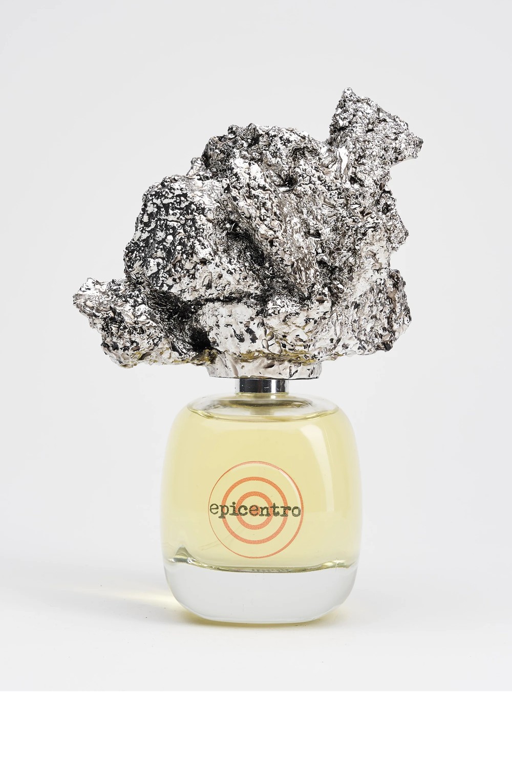 Flacon Filippo Sorcinelli Epicentro extrait de parfum, collection Délire de Voyage