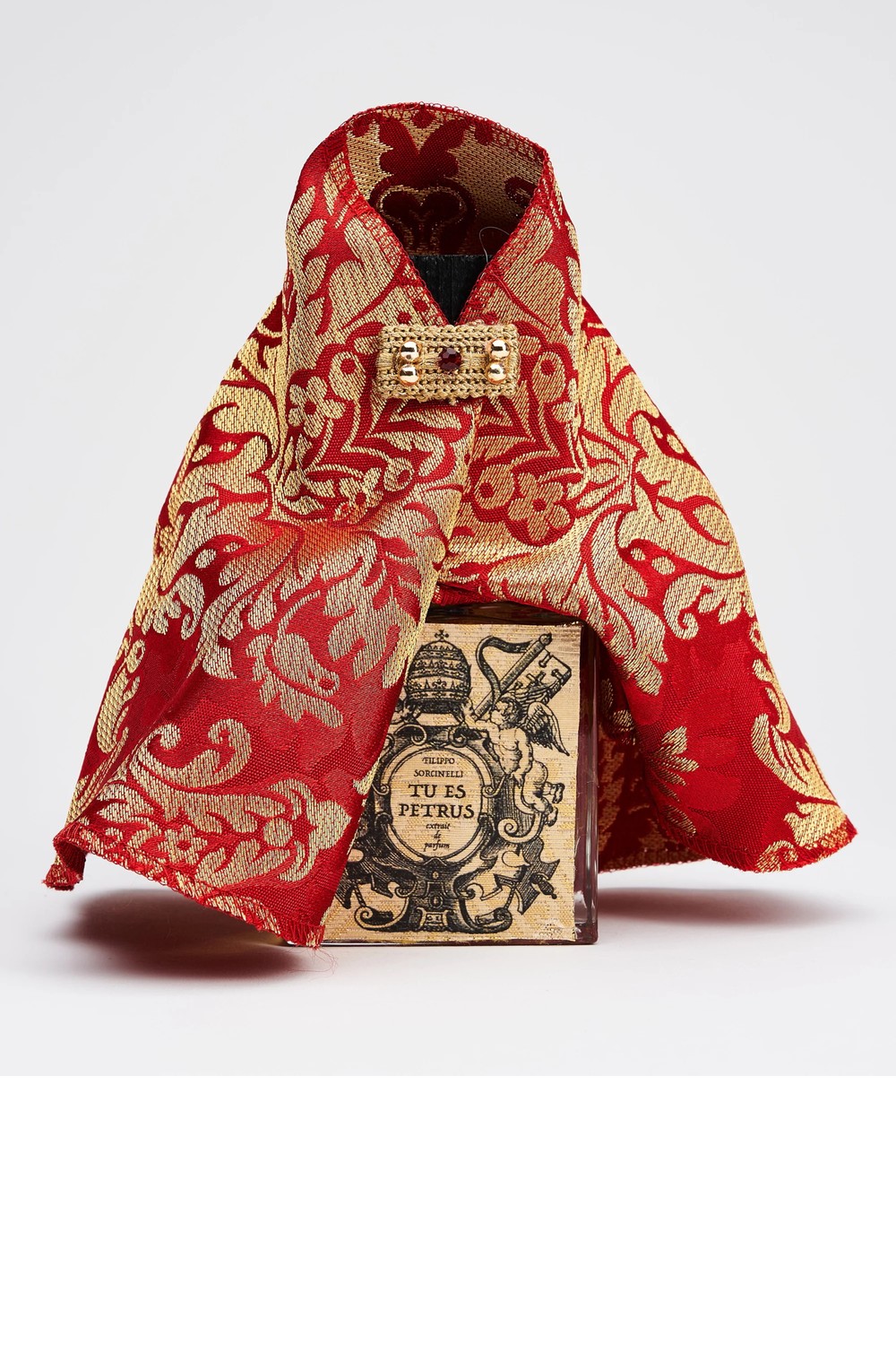 Flacon Filippo Sorcinelli Tu es Petrus extrait de parfum, exclusivité romaine