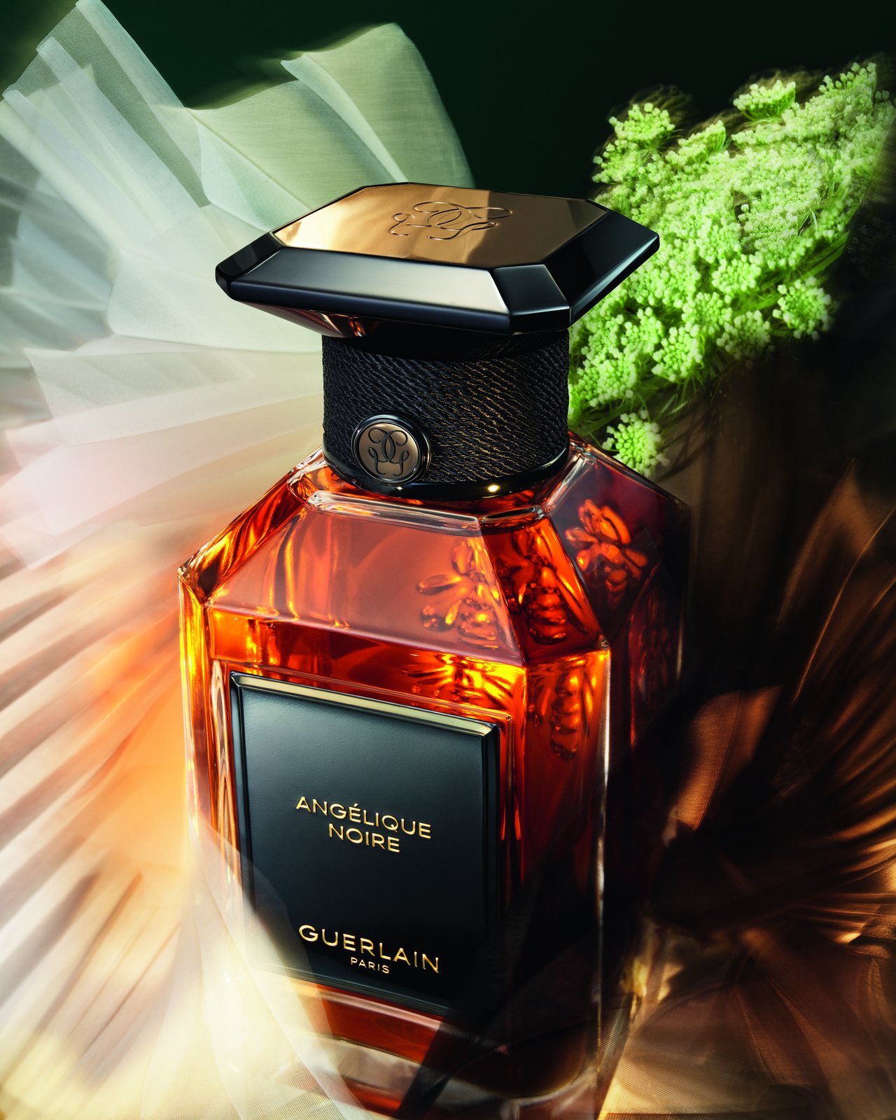 Flacon Angélique Noire, Guerlain L'Art et la Matière, photo officielle