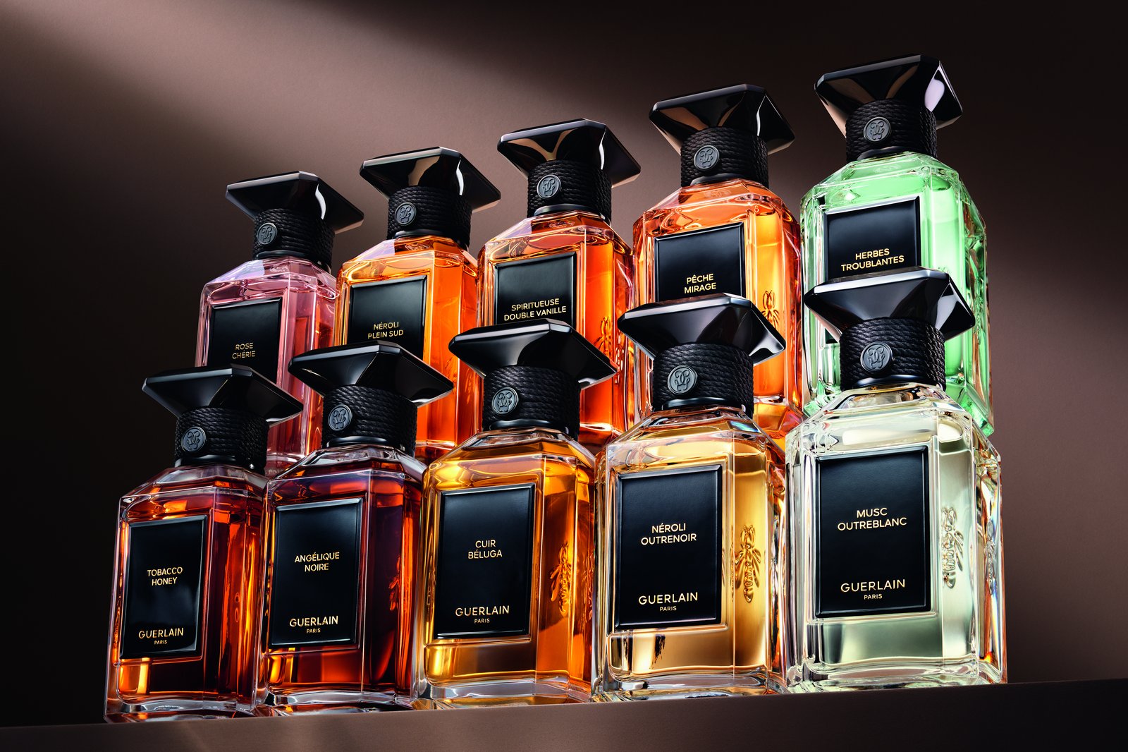 Guerlain L'Art et la Matière, collection haute parfumerie d'art, visuel officiel