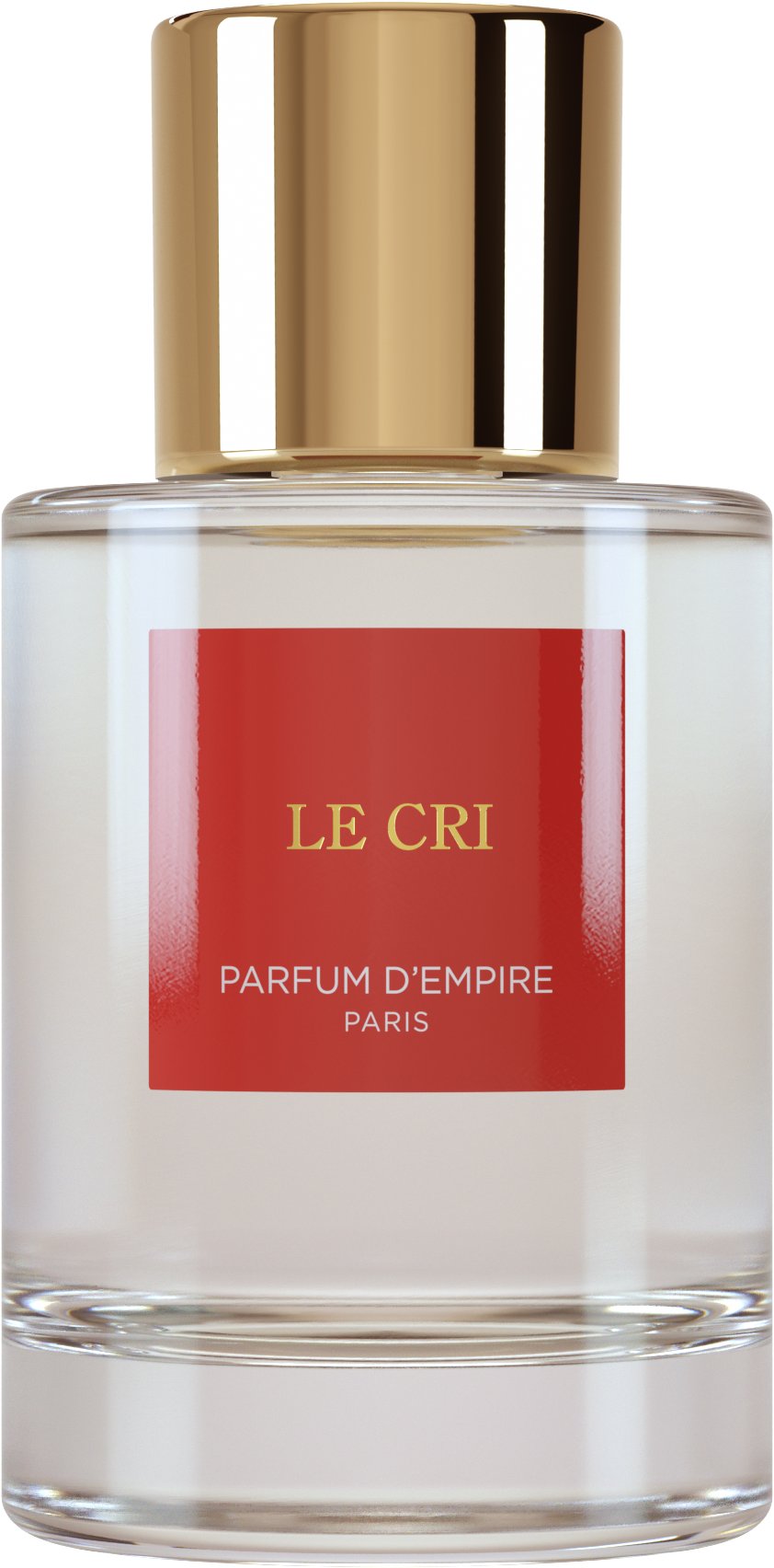 Le Cri de Parfum d’Empire, flacon officiel