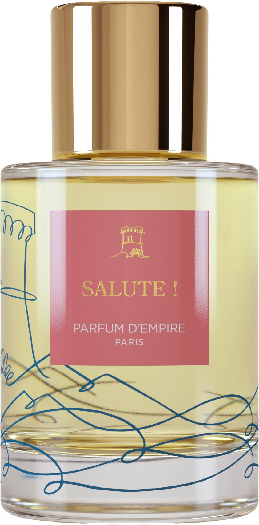 Salute de Parfum d’Empire, flacon officiel